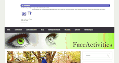 Desktop Screenshot of faceactivities.com